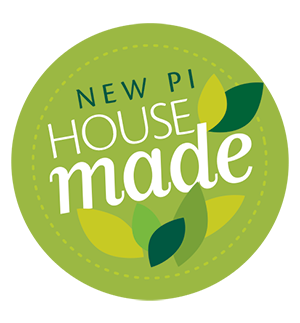 New Pi House-made Label