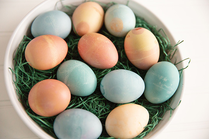 Dying Eggs with Natural Food Coloring