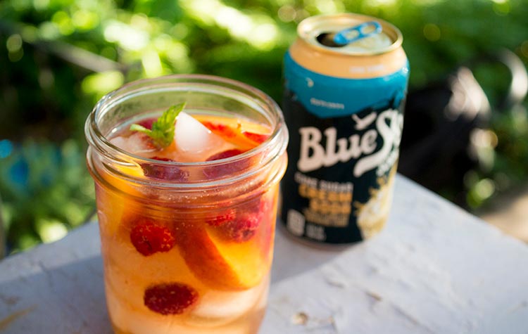 Peach Soda Sangria