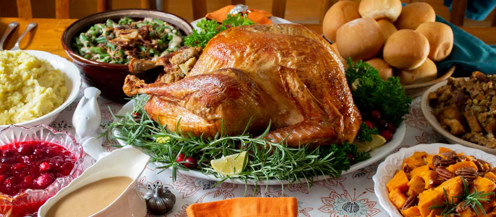 Thanksgiving Meals, Turkeys and Desserts