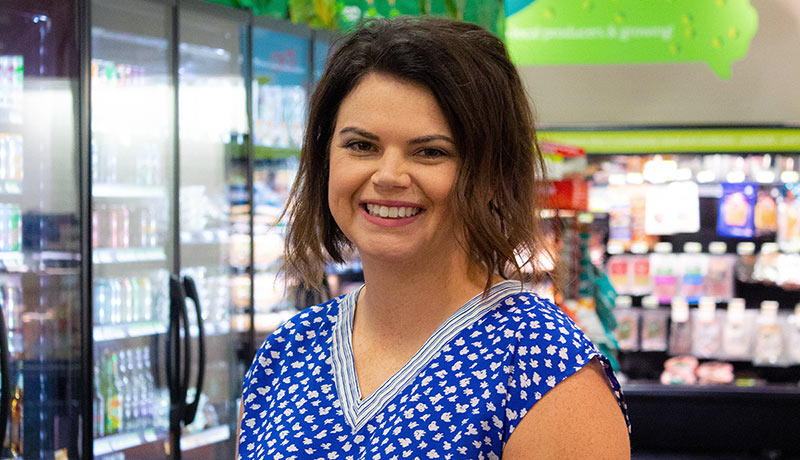 Caitlyn Slessor, Co-op Board President