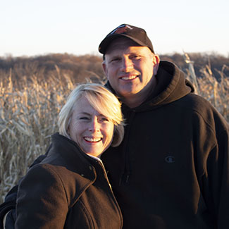 Dan and Dorinda Potter, Great River Maple