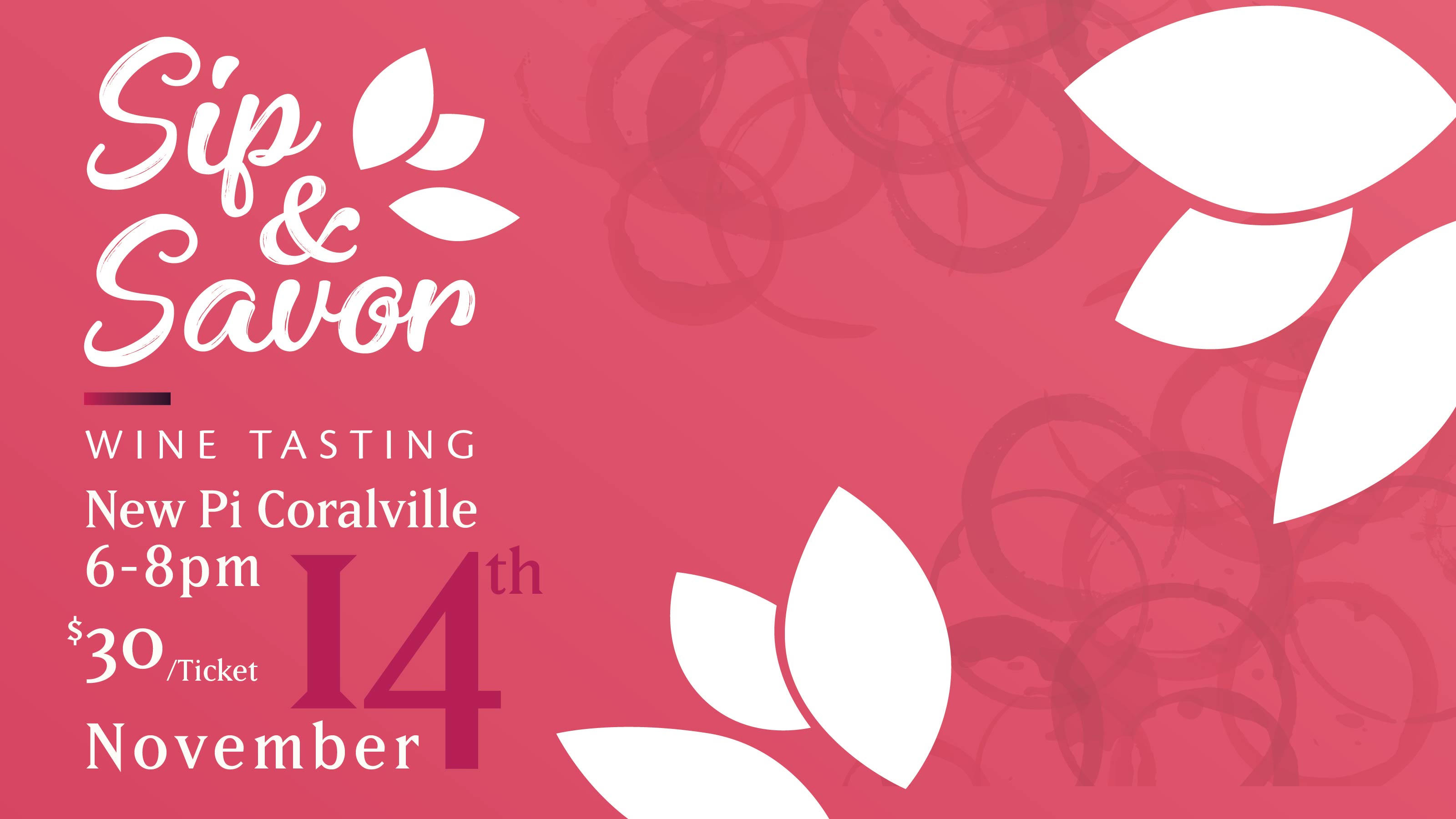 Sip n Savor Wine Tasting
